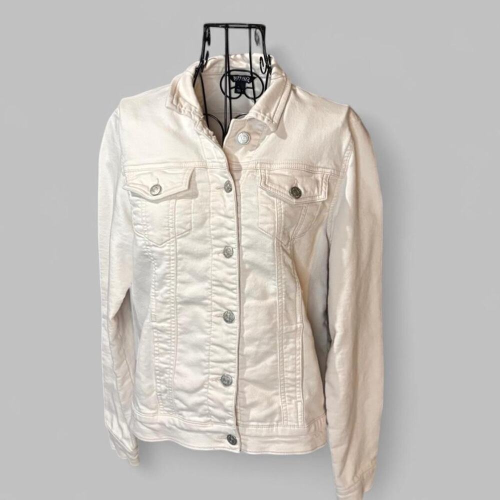 Buffalo David Bitton Pale Pink Classic Denim Jacket - Spring Layering